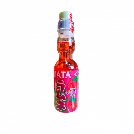 Hatakosen Ramune Raspberry Soda 200ml