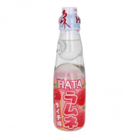 Hatakosen Ramune Lychee Soda 200ml