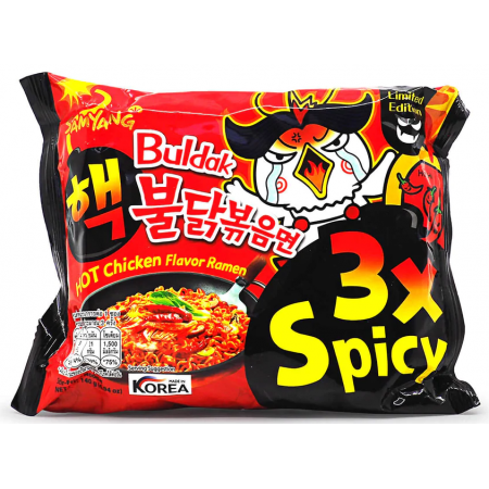 Samyang Buldak 3xSpicy Extreme Hot Chicken Ramen 140g