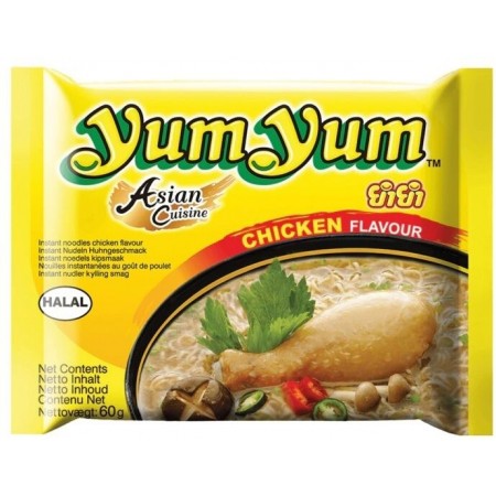 EU Wholesale - YumYum Chicken Flavour Instant Noodles 60g