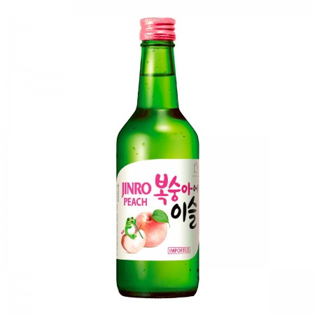 Jinro Peach Flavour Soju 13%, 350ml