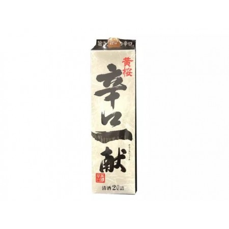 Kizakura Karakuchi Ikkon Sake 2L Carton
