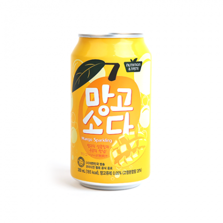 SFC Korean Sparkling Mango Soda 350ml