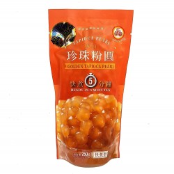 WuFuYuan Bubble Tea Tapioca Pearls Caramel Flavor 250g