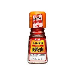 S&B La-Yu Togarashi Sesame Chili Oil with Crushed Chili 33ml