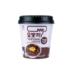 Yopokki Jjajang Topokki Instant Rice Cakes 120g