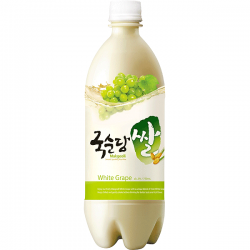 Kooksoondang Makgeolli White Grape Rice Drink 3% 750ml