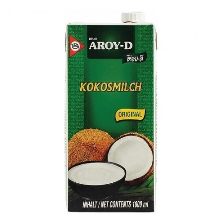 Aroy-D Coconut Milk Carton 1L