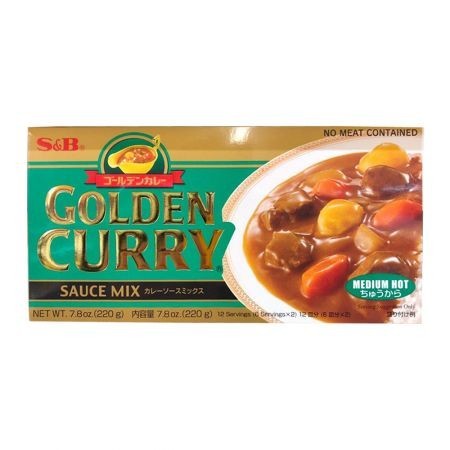 S&B Golden Curry Medium 220g