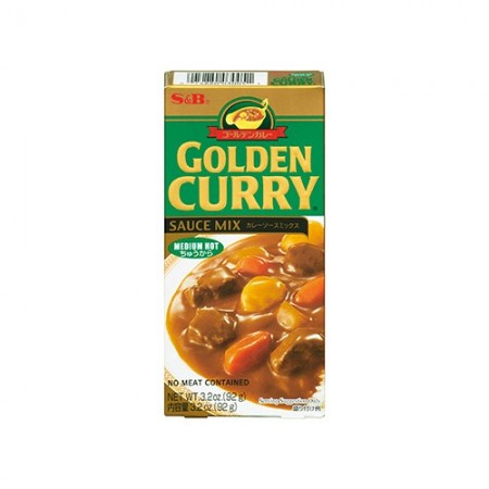 S&B Golden Curry Medium 92g