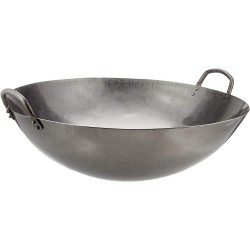 Wok Pan Carbon Steel Cantonese 45cm