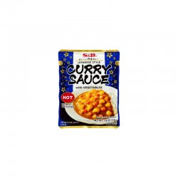 S&B Japanese Style Instant Curry Sauce Hot Mix 210g