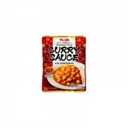 S&B Japanese Style Instant Curry Sauce Medium Hot Mix 210g