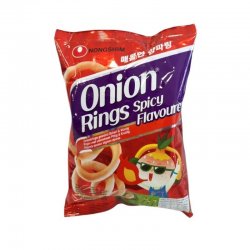 Nongshim Hot and Spicy Onion Rings Snacks 40g