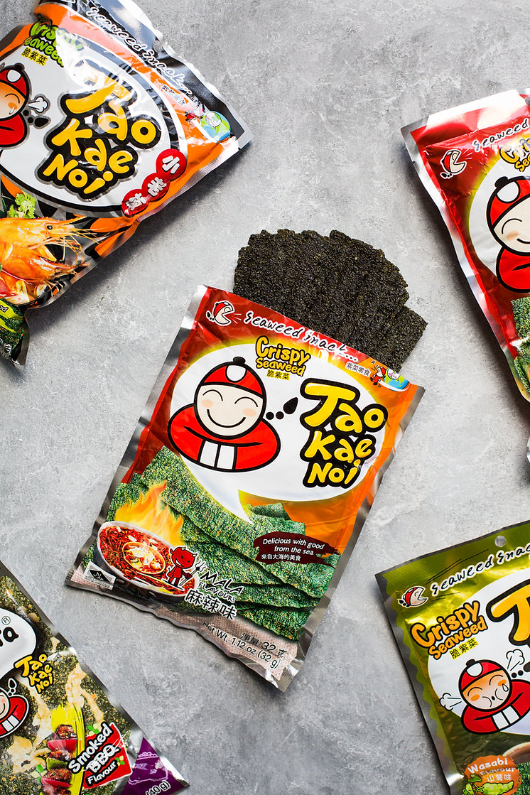 Shop unique Korean snack brands with crispy seaweed and bold flavors – K-Snacks that stand out on your shelves!