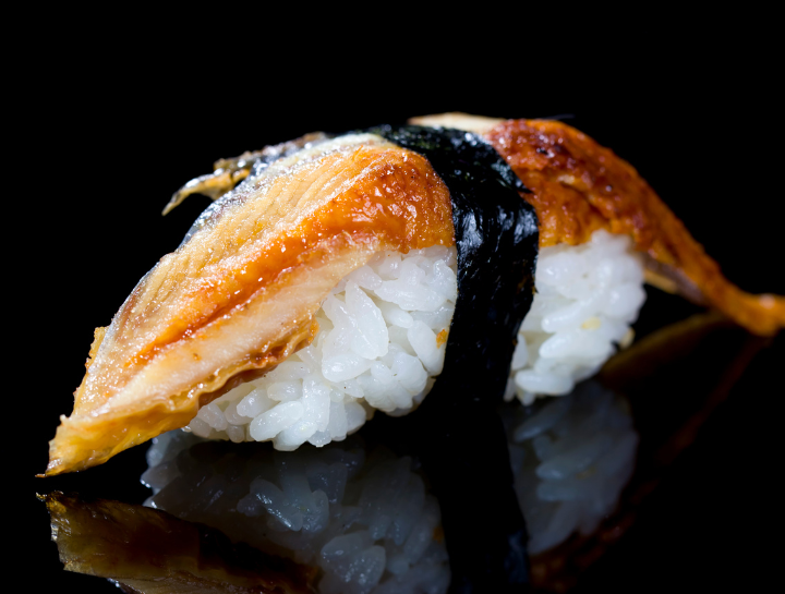 Sticky Japonica Rice grains perfect for sushi-making