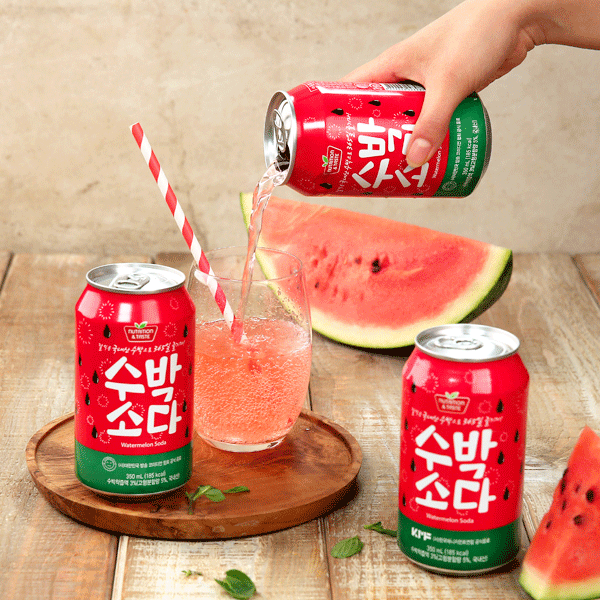 korean soft drink brand in different fruit flavors, perfect on their own or mixed with soju cocktails